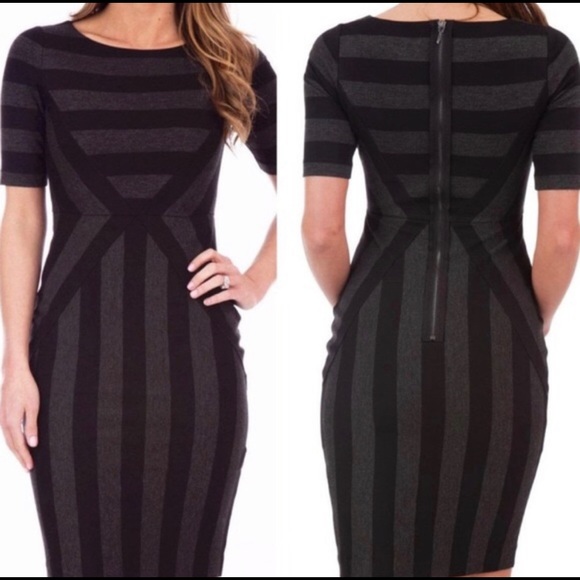 Maeve Geoplane Sheath DRESS from Anthropologie - Picture 2 of 9